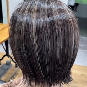 白髪ぼかし/白髪染め/ハイライト/グレイカラー/オージュア