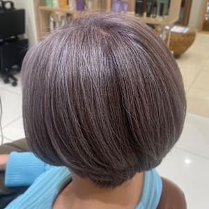 白髪ぼかし/白髪活かし/ハイライト/グレイカラー/オージュア