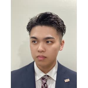 ビジネスツーブロック＋ビジネスパーマ