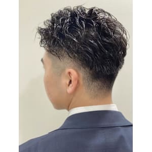 ビジネスツーブロック＋ビジネスパーマ