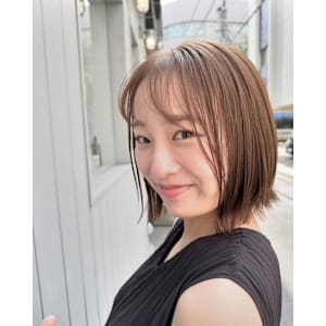 【ボブ】カラー・シルバー