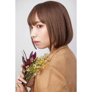 《ミルクティーベージュ×ボブ》Ash武蔵小杉