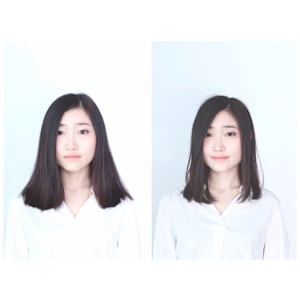 ステップボーンカットレイヤースタイル