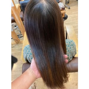 お客様髪質改善データ1343（酸性縮毛矯正）