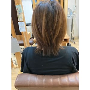 お客様髪質改善データ1344（軽くしたい方にお勧め）