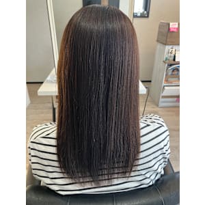 カットカラー縮毛矯正