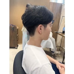 毛流れセンターパート