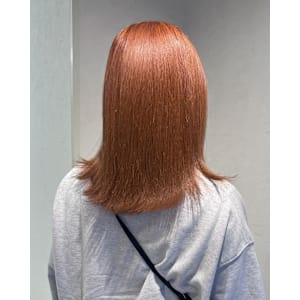 夏におすすめ！ピンクオレンジカラー♪