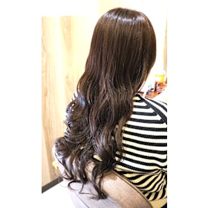 暗めシルバーグレージュカラー