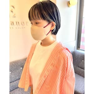 フェイスフレーミング×ショートヘア