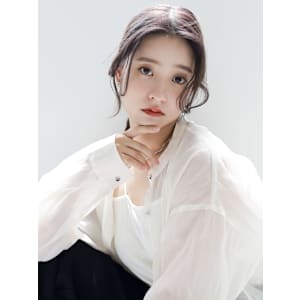 ローポニーテール ヘアアレンジ