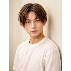 王道のニュアンスセンターパート