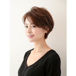 大人ショートボブ