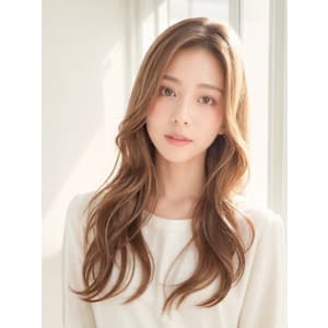 大人かわいいロングヘア