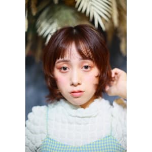 ゆるふわパーマ風ウェーブ