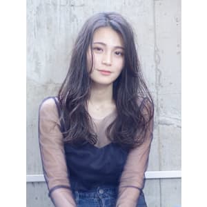 似合わせカット　ピンクブラウン　エアリーロング　美髪