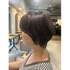 terrace岩政/ショートボブ/30代40代/姪浜