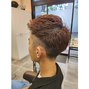 メンズカット/パーマ/グレイカラー/鎌取駅/韓国風/白髪染め