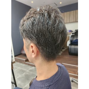 メンズカット/パーマ/グレイカラー/鎌取駅/韓国風/白髪染め