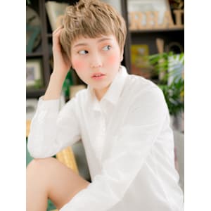 ハイライトオン眉くせ毛カット小顔ネオウルフ　ヘルシースタイル - COVER HAIR bliss【カバーヘア ブリス】志木/志木南口駅前店【カバーヘア ブリス シキ シキミナミグチエキマエテン】掲載中