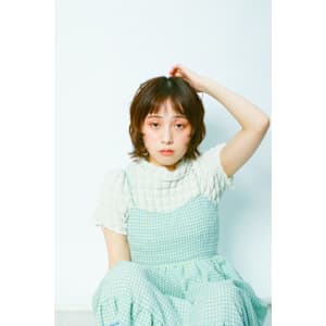 ゆるふわパーマ風ウェーブ