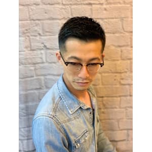 ラウンドシェープロンドンフェード【大宮/バーバー】