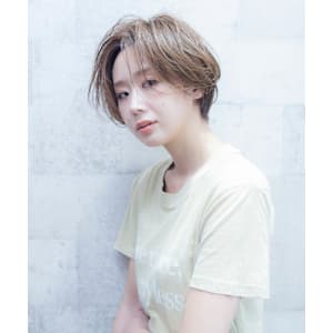 ベビーバング　スリークボブ　ショコラベージュ　前髪