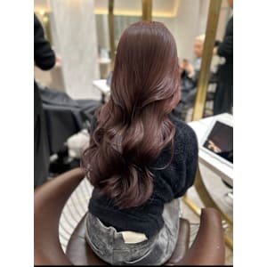 ブリーチなしダブルカラー/ブラウンカラー