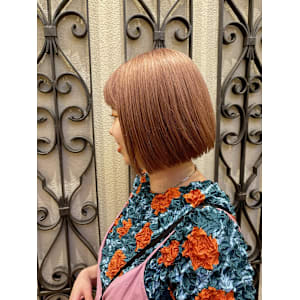 ブリーチカラー/ベージュカラー/くすみピンク/ピンクベージュ