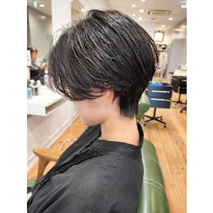 30代ハンサムショートスタイル