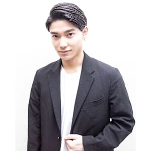 MEN’S HAIR アッシュブラック 