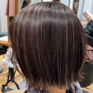 白髪ぼかし/イルミナ/白髪染め/ハイライト/グレイカラー