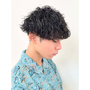 波巻きスパイラルパーマ