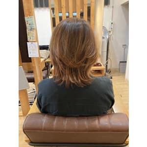 お客様髪質改善データ1351（バレーヤージュ）