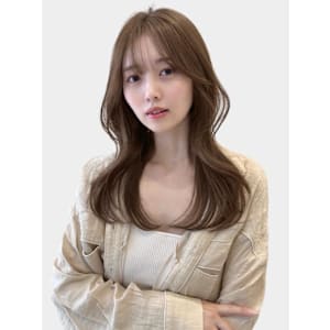 大人可愛い美人くすみカラーアッシュグレーベージュ