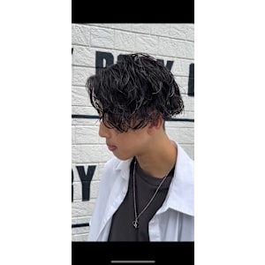 BUDDY BROWN×メンズパーマ