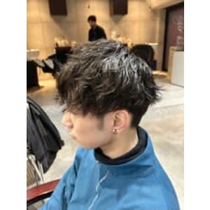 【メンズカット】メンズツイストスパイラルパーマ