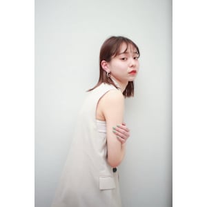 20代30代40代ピンクブラウン艶感ストレート透明感