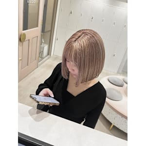 ハイトーンピンクボブ