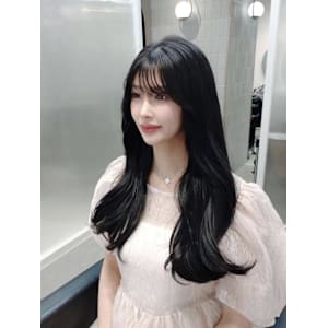 《韓国ヘア》黒髪×韓国ヘア