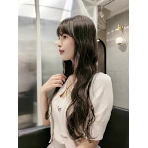 《韓国ヘア》ダークブラウンカラー