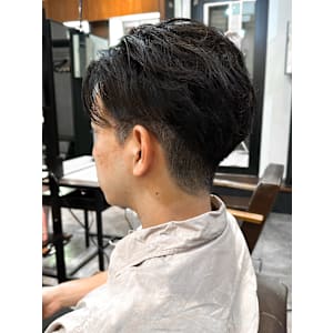 【IRIE 福岡】ニュアンスパーマ×センターパート