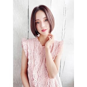 20代30代40代　ミセスツヤ髪イメチェン大人ボブ