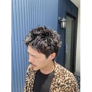 メンズスパイキーショート