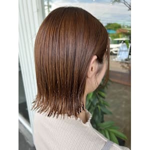 切りっぱなしくびれボブ 【藤枝/藤枝駅】