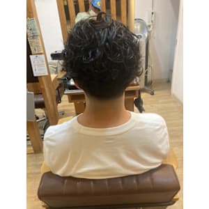 お客様髪質改善データ1356（メンズパーマ）