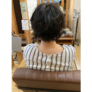 お客様髪質改善データ1354（ふわくしゅパーマ）