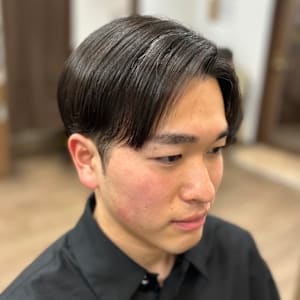 全頭縮毛/酸性ストレート/縮毛矯正/ストレート/神保町