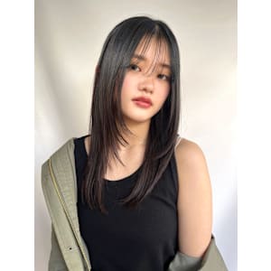 【大人女子】トーンダウン/韓国ヘア/ダークグレー/アッシュ