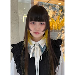 【インナーカラー】イヤリングカラー/ブリーチ/ハイトーン